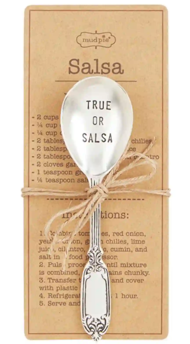 Mud Pie Salsa Fiesta Recipe Spoon