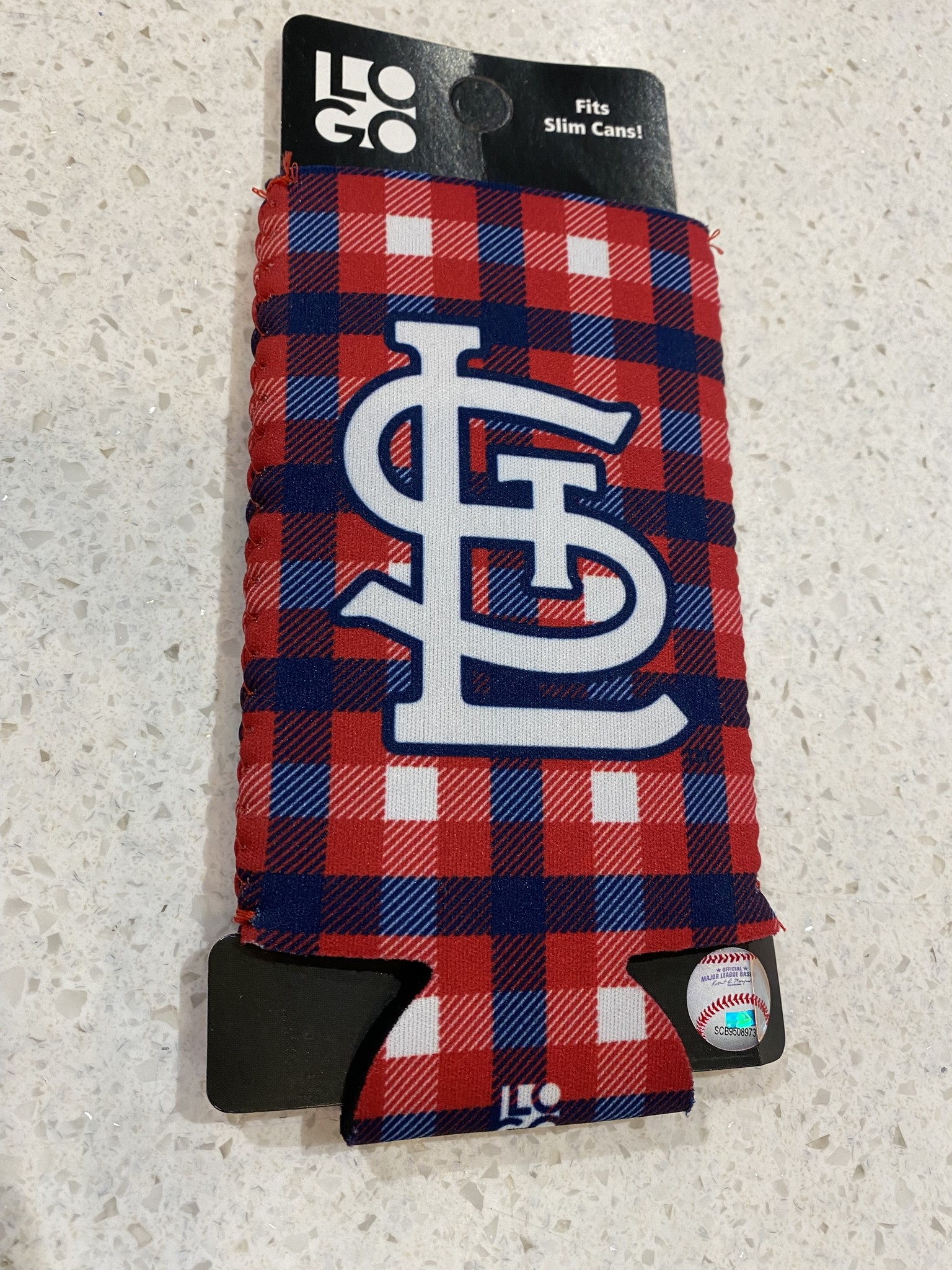 Logo Brands St. Louis Cardinals Slim Can Coozie