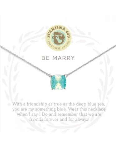 SLV Necklace Marry/Blue SIL