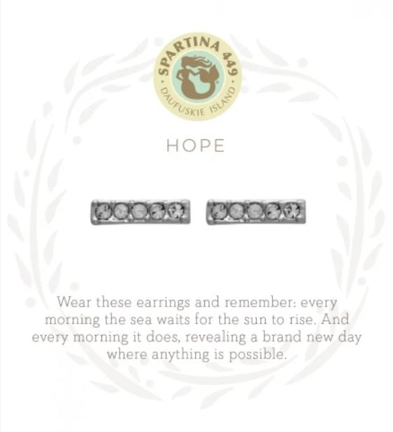 SLV Stud Earrings Hope/Horizon SIL