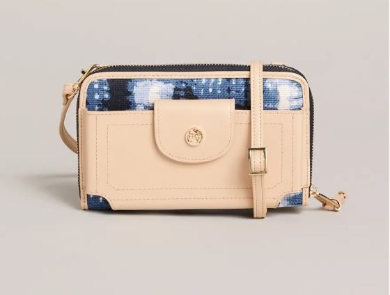 Multi Phone Crossbody Oyster Factory Tides