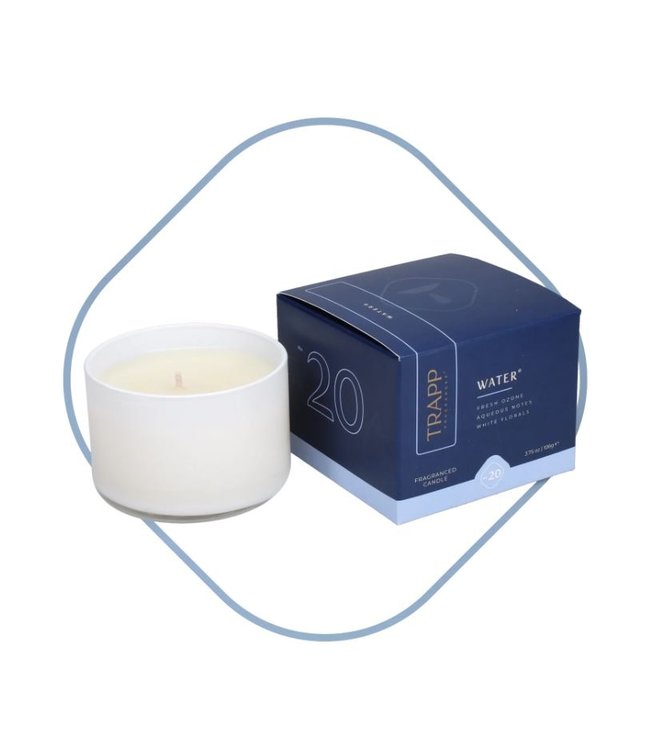 Trapp Fragrances #20 Water 3.75oz Small Poured Candle