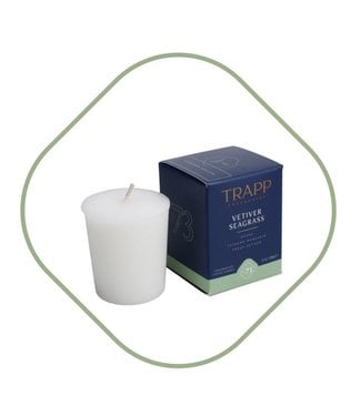 Trapp Fragrances #73 Vetiver Seagrass 2oz Votive Candle