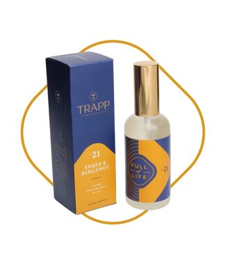Trapp Fragrances #21 Amber & Bergamot 3.4oz Fragrance Mist
