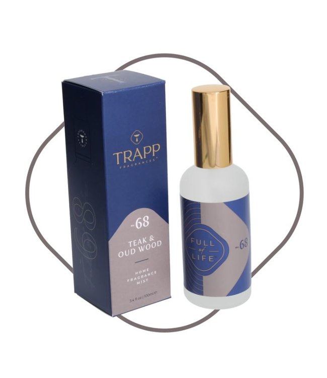 Trapp Fragrances #68 Teak & Oud Wood 3.4oz Fragrance Mist