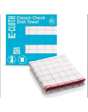 Classic Check Red Kitchen Towel