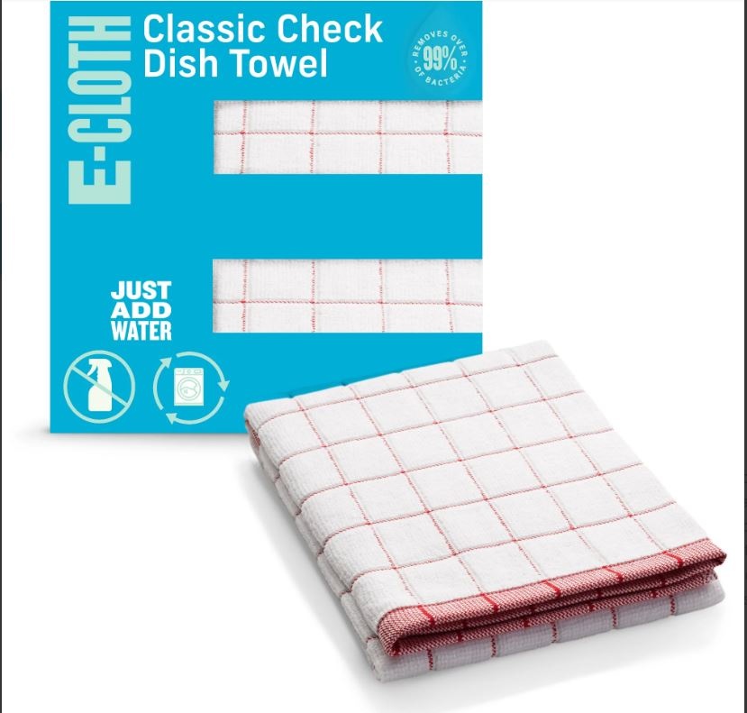 Classic Check Red Kitchen Towel