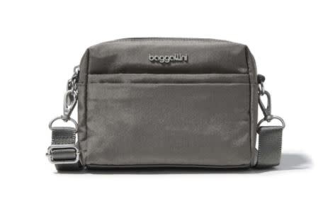 2-in-1 Convertible Belt Bag- Sterling Shimmer