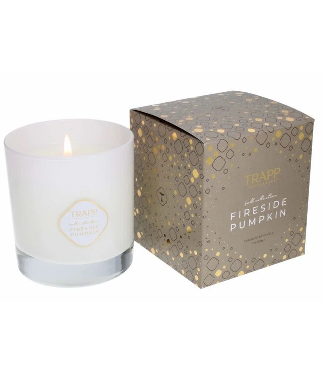 Trapp Fragrances #94 Fireside Pumpkin 7oz Candle in Signature Box