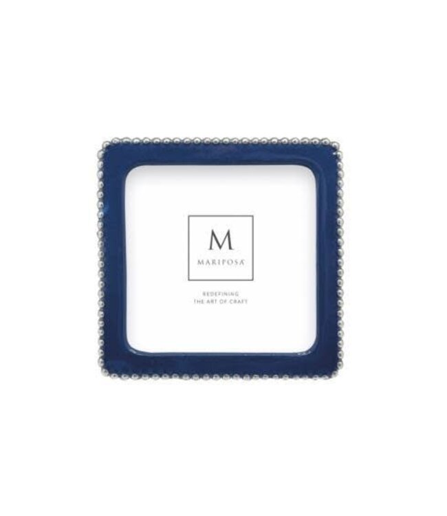 Mariposa 3710B Beaded Blue 5x5 Frame