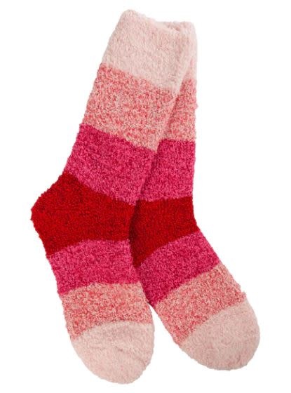 Cozy Crew Socks Pink Ombre