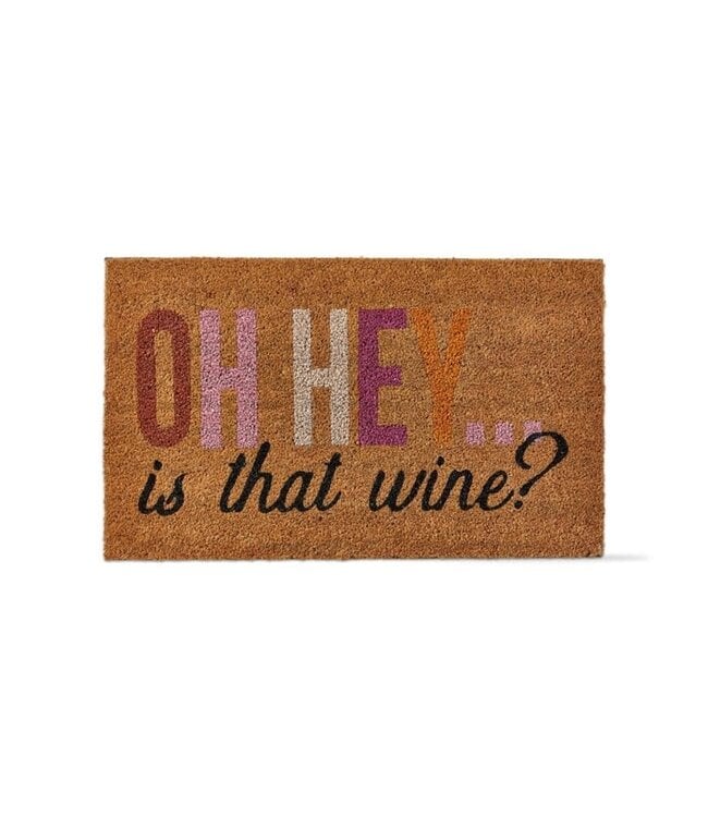 Oh Hey Is That Wine Coir Mat
