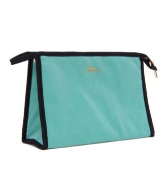 Audrey Pouch- Aquamarine Velvet