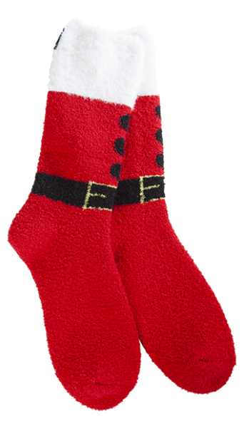 Cozy Crew Socks Santa