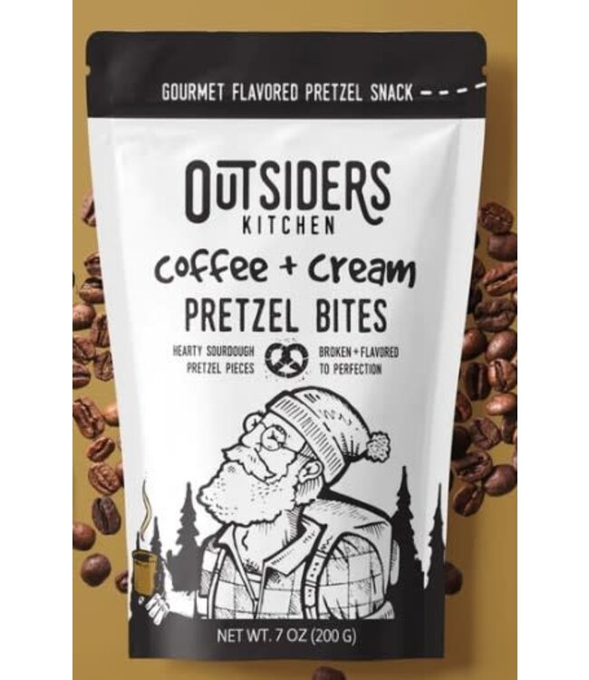 Coffee + Cream Pretzel Bites 7oz Bag
