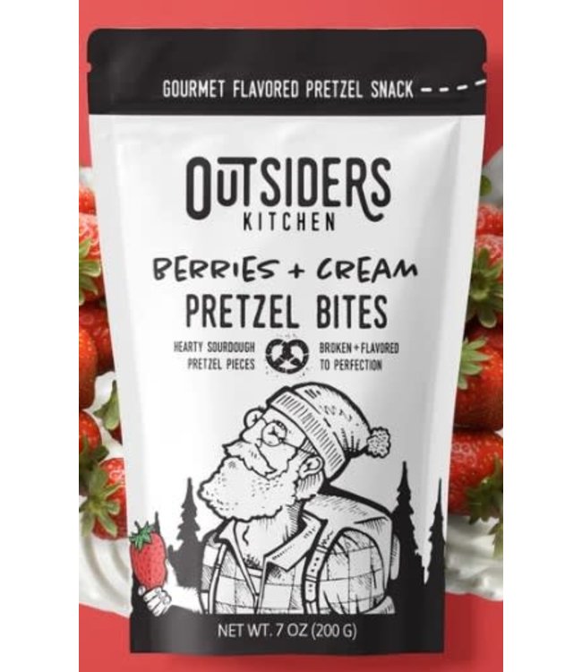 Berries + Cream Pretzel Bites 7oz Bag