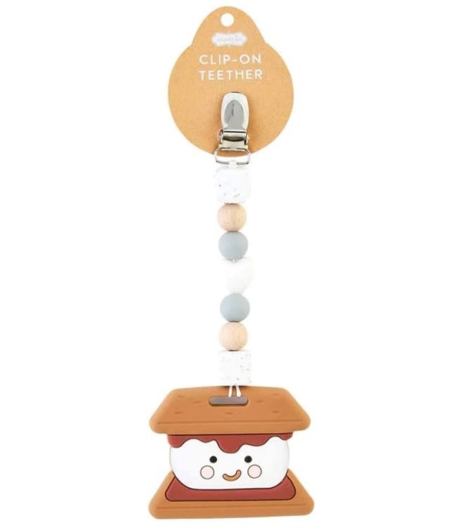 Mud Pie S'mores Clip-On Teether