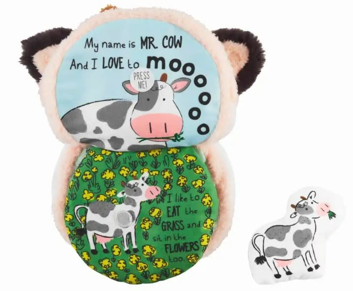 Mud Pie Cow Puppet Book Christopher's Gifts