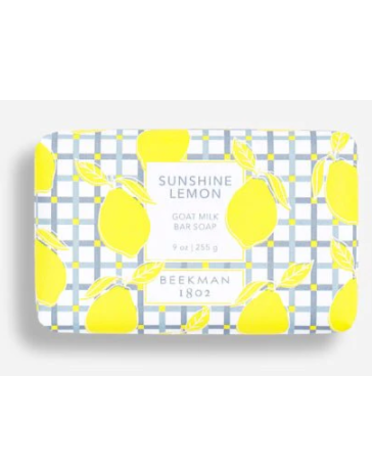 Beekman 1802 Sunshine Lemon Bar Soap