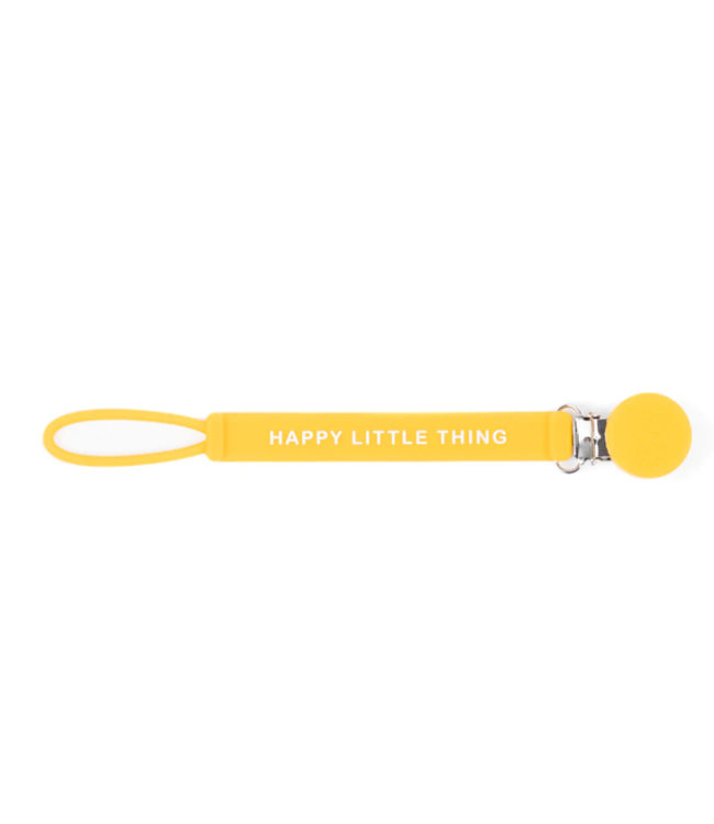 Happy Little Thing Pacifier Clip
