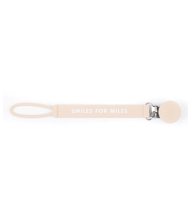 Smiles for Miles Pacifier Clip