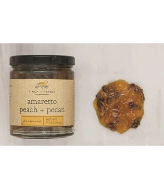 Amaretto Peach Pecan Preserves