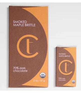 Mini Smoked Maple Brittle Chocolate Bar