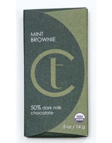 Terroir Chocolate Mini Mint Brownie Chocolate Bar
