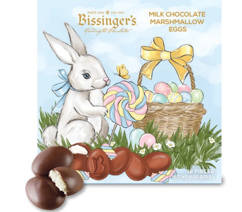 Bissinger's Milk Chocolate Marshmallow Hearts - 6 oz