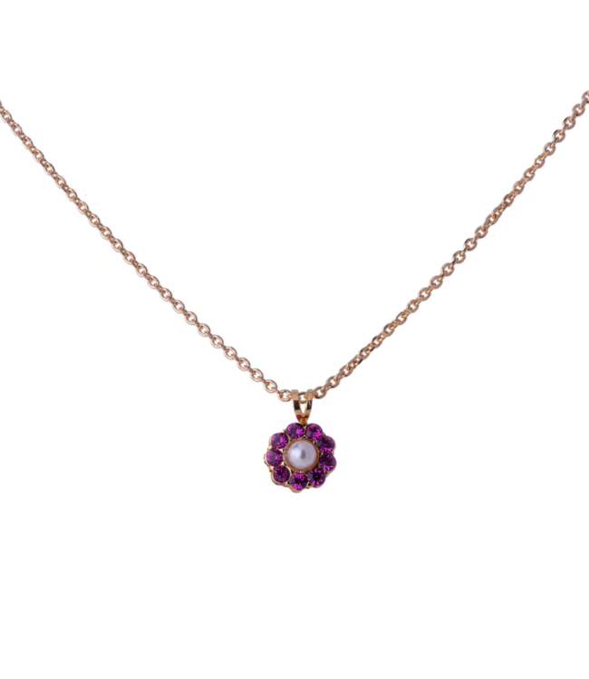 Must-Have Flower Pendant in "Roxanne"- Yellow Gold
