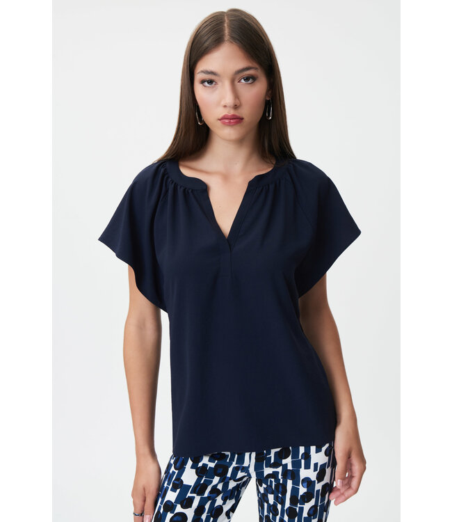 Joseph Ribkoff V Neck Blouse 232023