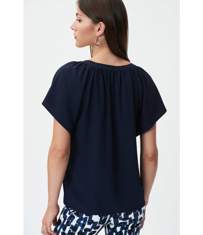 Joseph Ribkoff V Neck Blouse 232023