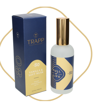 Trapp Fragrances #80 Vanilla & Soft Musk 3.4oz Fragrance Mist