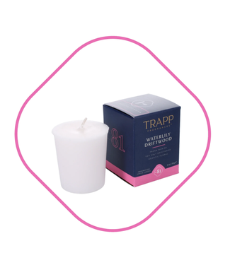 Trapp Fragrances #81 Waterlily Driftwood 2oz Votive Candle