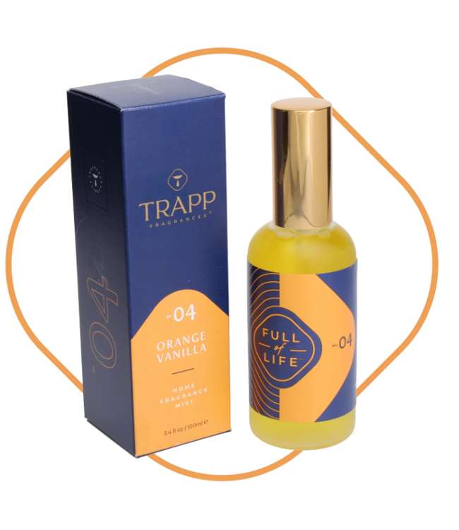 Trapp Fragrances #4 Orange Vanilla 3.4oz Fragrance Mist