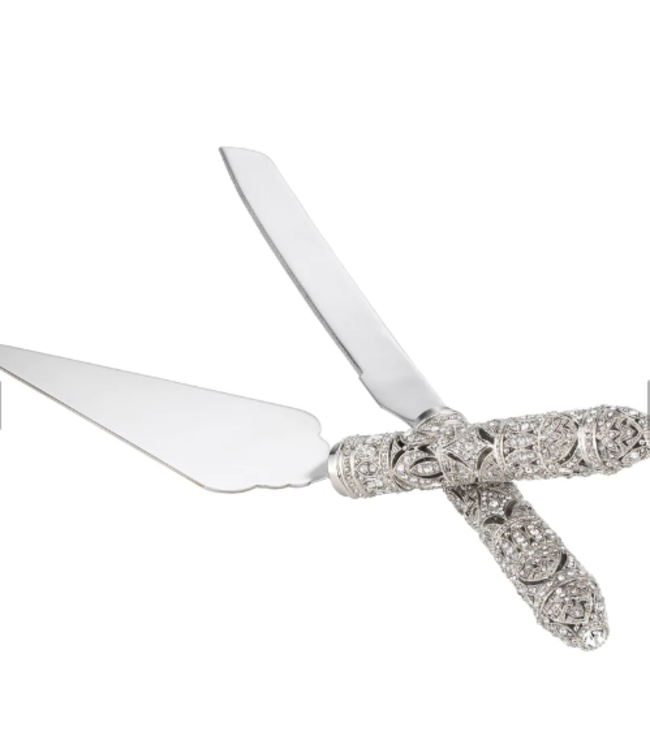 CK1102 Silver Windsor Dessert Serving Set