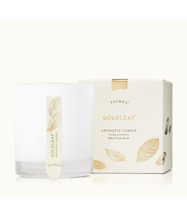 Thymes Goldleaf Poured Candle