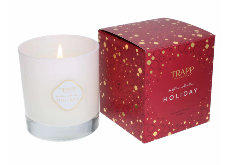 Trapp Fragrances 58 Holiday 7oz Candle in Signature Box Christopher