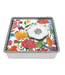 Mariposa White Flower Beaded Napkin Box Set|5801-C