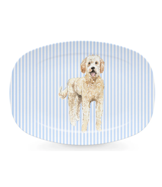 Mariposa Best Friends Goldendoodle Platter- Tray Chic