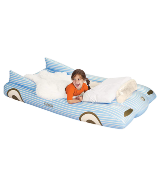 Funboy Blue Convertible Sleepover Kids Air Mattress
