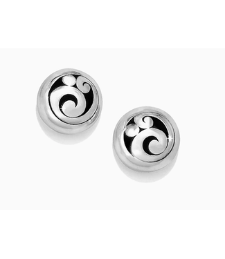 Brighton Contempo Post Earrings - Silver