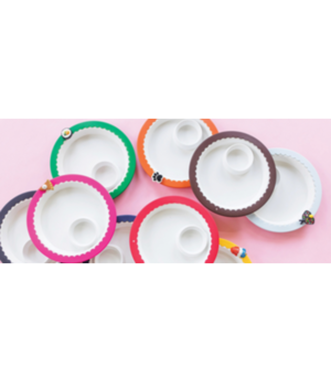 Nora Fleming Brown Silicone Band