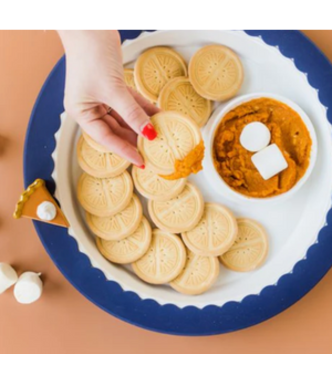 Nora Fleming Navy Blue Silicone Band