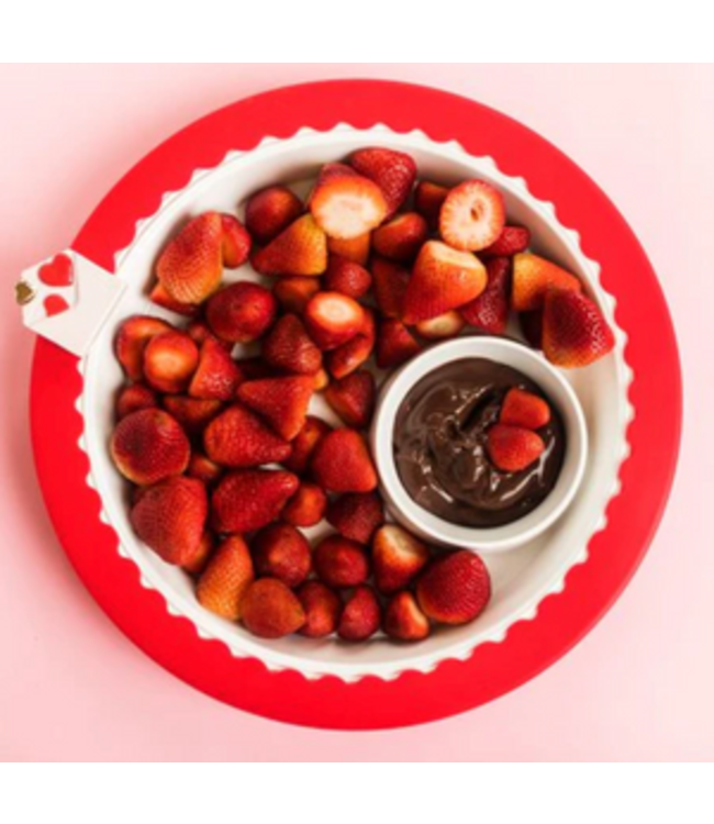 Nora Fleming Red Silicone Band