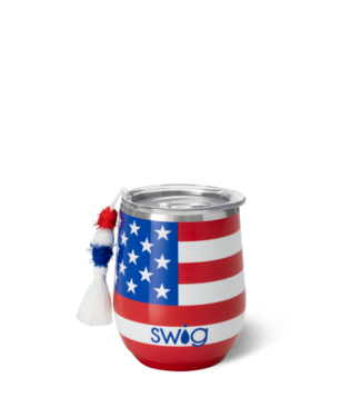 All American 12oz Stemless Wine Cup