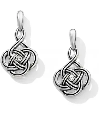 Brighton Interlok Petite Post Drop Earrings