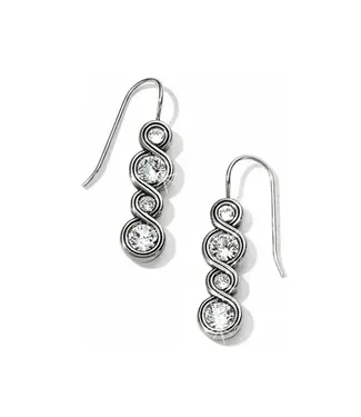 Brighton Infinity Sparkle French Wire Earrings