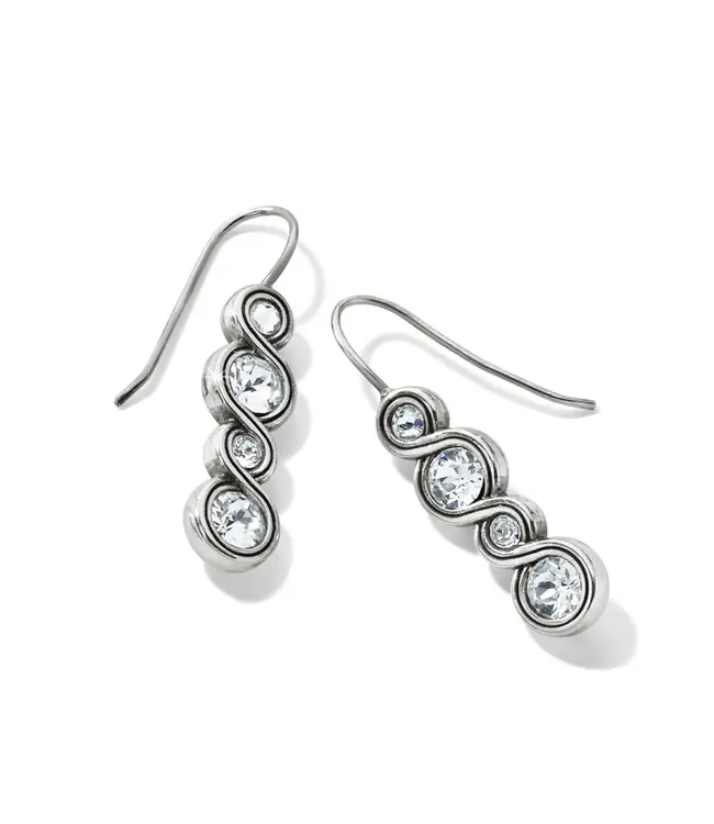 Brighton Infinity Sparkle French Wire Earrings