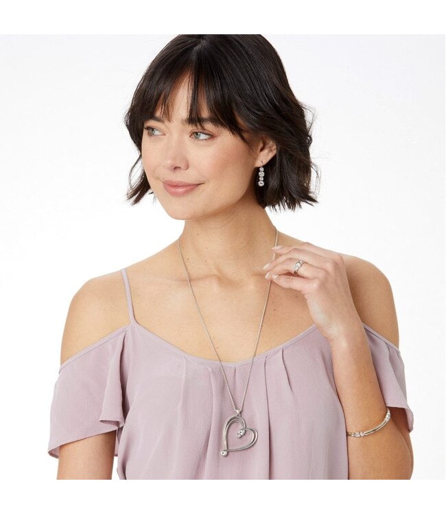 Brighton Infinity Sparkle French Wire Earrings